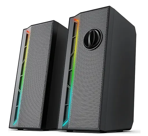 Акустические колонки Redragon Calliope GS580 (2.0) 2x5Вт (питание от USB) Черные - фото 3