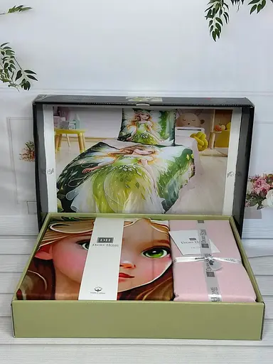 Постільна білизна Sarila Yesil Ранфорс Romeo Home pbe0051236 - фото 1