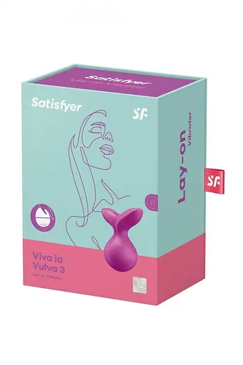 Вібратор для клітора Satisfyer Viva la Vulva 3 8.5 фіолетовий - фото 7