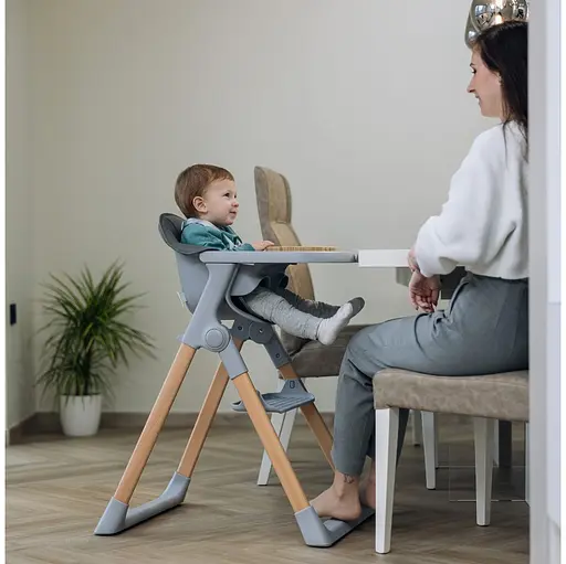 Стульчик для кормления FreeON Flexi Grow 2 в 1 grey (85192) - фото 15