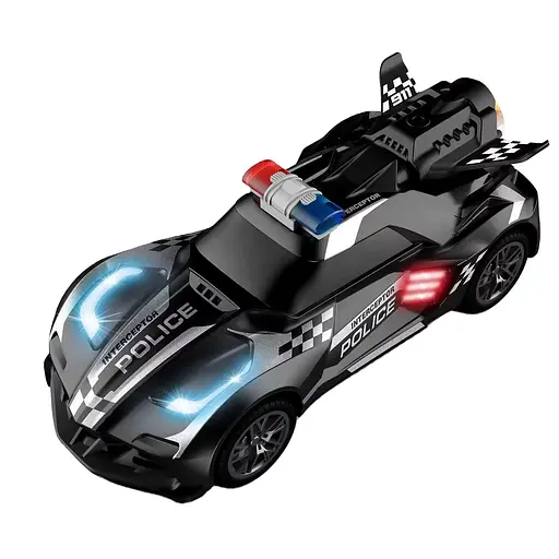 Машина полицейская на радиоуправлении, 18,5 см, 1:20, пар, KM660-2A - фото 5