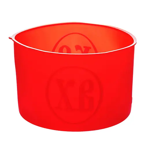 Набір з 3 силіконових форм для випікання великодньої випічки пасхи та пасок (паски) Ø20/12/15 см, A-plus Червоний 84284 - фото 6