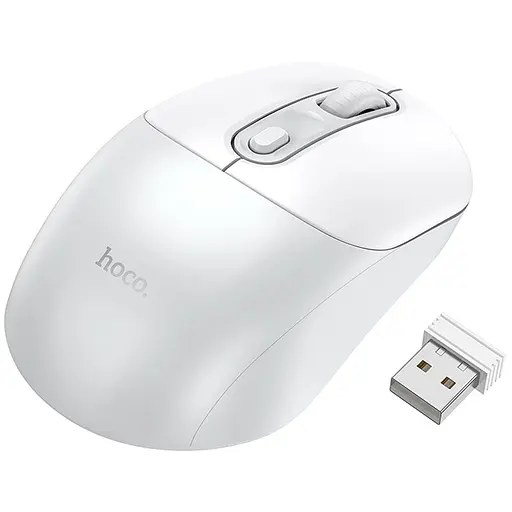 Мышь Hoco GM28 2.4G White / Gray - фото 2