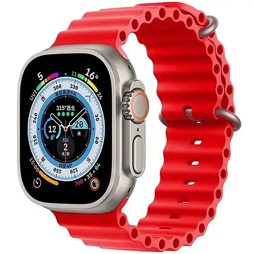 Ремешок Ocean Band для Apple Watch 42(ser.1-3)/44/45/46/49mm Красный / Red