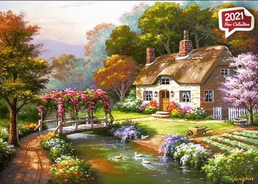 Пазл Anatolian Котедж у трояндах 3000 ел. (4917) - фото 2