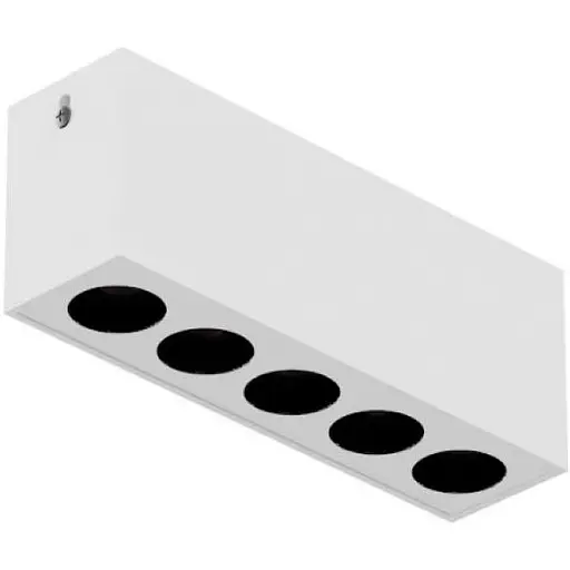 Світильник точковий накладний Kloodi KD-PIXEL 5X2 10W 3K WH - фото 1