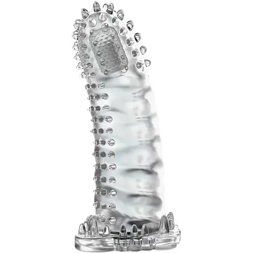 Насадка на пенис Baile Brave Man Penis Sleeve 14 см прозрачный