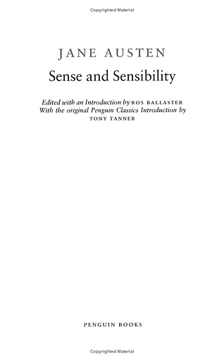 Sense and Sensibility - фото 3