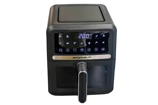 Мультипіч Grunhelm GAF5000 приготування без олії  5 л 1500 Вт Чорний - фото 2