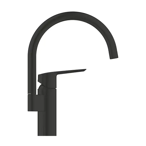 Смеситель для кухни Grohe QuickFix Start 304692430, Черный матовый - фото 3