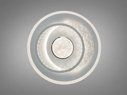 Світлодіодний стельовий світильник Romin сірий 34 Вт CCT - фото 2