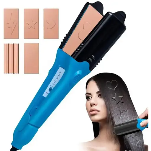 Плойка-випрямляч для волосся Dometic Hair Style XL-619 зі змінними насадками - фото 3