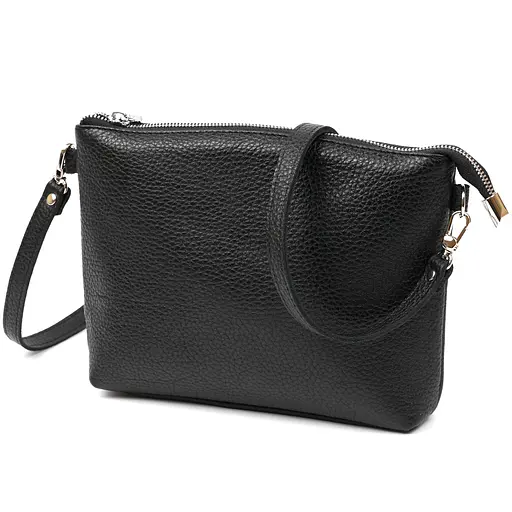 Женская сумка кросс-боди Shvigel из натуральной кожи 25х19х4 см sum0029044 - фото 2