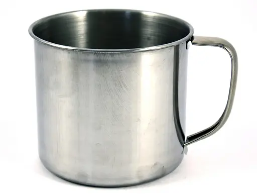 Кухоль нержавіюча сталь Zauberg 0.4 мм 500 мл 10 см (KA8404) - фото 1