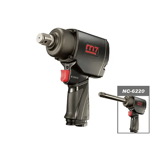 Гайковерт пневматический Mighty Seven NC-6220 3/4' 949Нм 6500об/мин удлиненный вал 152мм