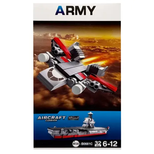 Детский конструктор "Aircraft carrier" M38-B0661-3, 32 детали