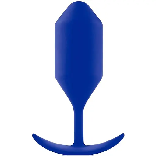 Анальна пробка B-Vibe Snug Plug 4, 14 см (синій)