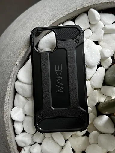 Чохол Make Apple iPhone 15 Panzer Black - фото 2