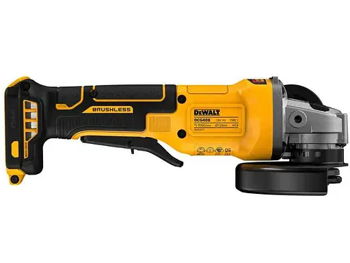 Шлифмашина угловая-болгарка DeWALT аккумуляторная безщеточная без АКБ и ЗУ DCG408N - фото 3