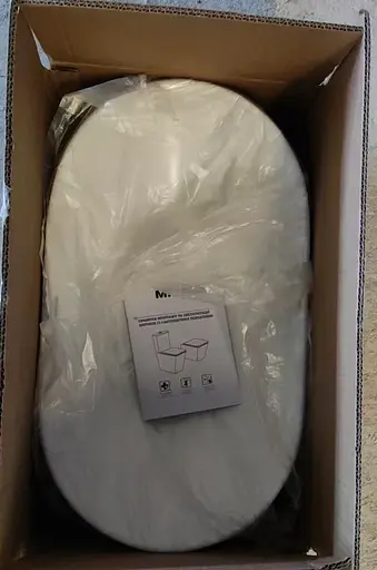 Умивальник накладний Mixxus Premium Wave-0105 620x360x160 мм MP6555, Білий - фото 5