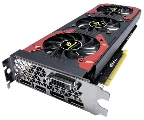 Видеокарта GeForce GTX 1070 8GB Manli Gallardo (M-NGTX1070G/5RGHDPPP-F378G) Б/У - фото 2