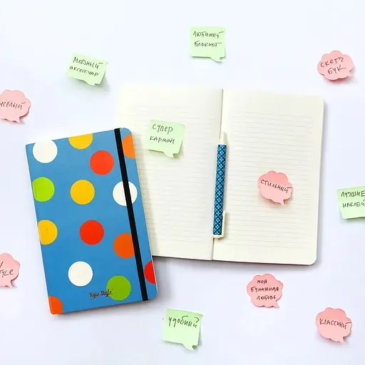 Блокнот Kyiv Style А5 горох - фото 2