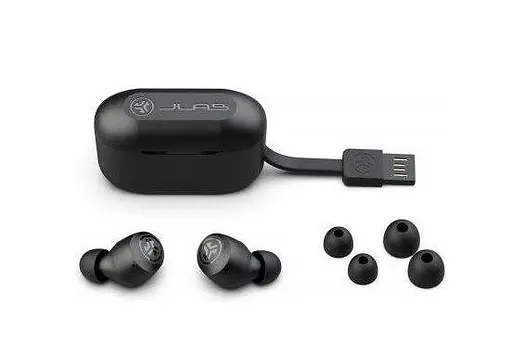 Навушники бездротові JLab Go Air Pop TWS (IEUEBGAIRPOPRBLK124) чорні - фото 5
