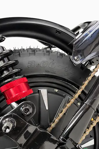 Электровелосипед Minako Monster (2000W, 60V, 36Ah) +Гидравлический тормоз +Раскладной Багажник / сиденья Черный - фото 10