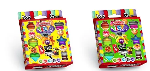 Набір творчості Тісто для ліпки Master Do, коробка, 12 кольорів, укр, Danko Toys - фото 2