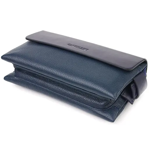 Клатч кожаный мужской Canpellini 22х12х5,5 см sum0022444 - фото 3