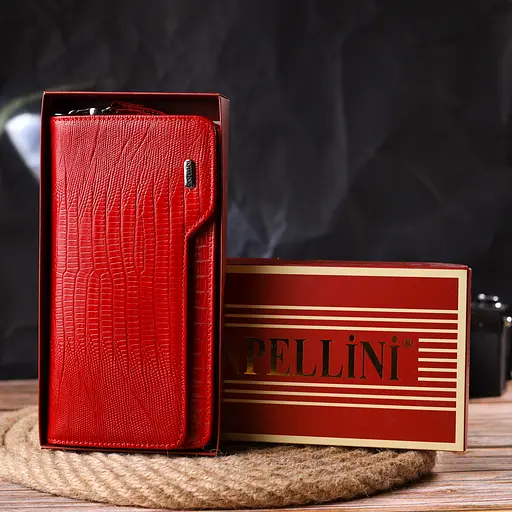 Женский кожаный кошелек Canpellini 20х10.5х3 см acs0025086 - фото 9