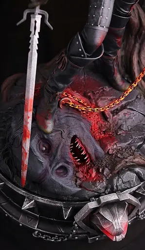 Фигурка 3D Magicca Ведьмак Цири The Witcher Ciri 40 см 3DM TW C 40 - фото 7