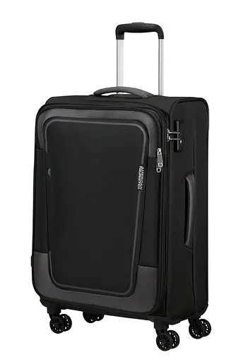 Чемодан American Tourister PULSONIC ASPHALT BLACK 68x44x27(30) 68 См MD6*09002 - фото 7