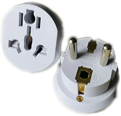 Переходник тройной на евророзетку Voltronic универсальный 16 Ампер - фото 3