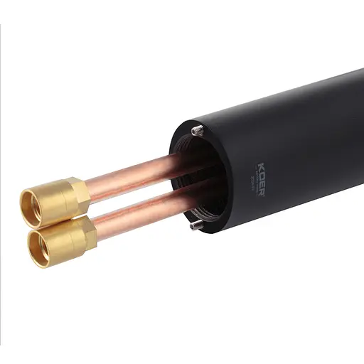 Змішувач для умивальника Koer KB-11028-05 високий KR5294 Чорний матовий - фото 6