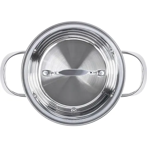 Кастрюля Krauff Cook&Joy со стеклянной крышкой диаметр 16 см 1.8 л (26-238-116) - фото 7