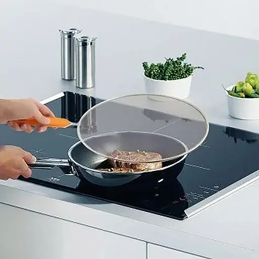 Екран кришка від бризок із ручкою A-Plus на сковороду d-29 см, A-plus 85764 - фото 8