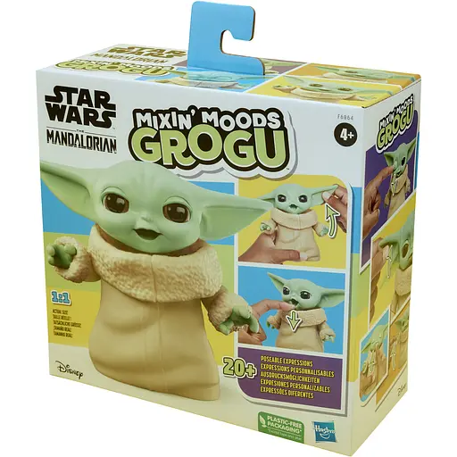 Іграшка - фігурка Hasbro Star Wars Mixin Moods Grogu (F6864) - фото 4