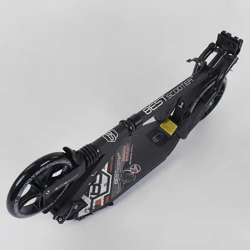 Самокат Best Scooter 84х14х33 см Чорно-червоний 000231536 - фото 3