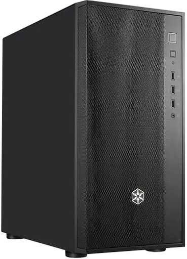 Корпус SilverStone Fara R1 V2 Steel Black (SST-FAR1B-V2)