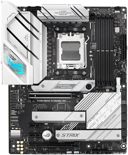 Материнская плата ASUS ROG STRIX B650-A GAMING WIFI (ROG STRIX B650-A GAMING WIFI) (Socket AM5, AMD B650, ATX) - фото 1