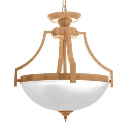 Люстра подвесная Brille в спальню E27 60W PB (BKL-482S/3) - фото 5