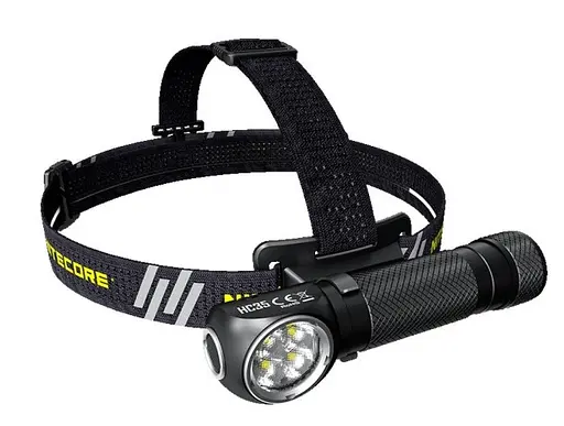 Налобний ліхтар Nitecore HC35 CREE XP-G3 S3 2700LM + Акумулятори 21700 - фото 3