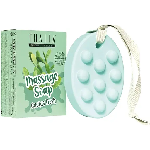 Масажне мило Квітка кактуса Thalia 110 г (Liv220626) - фото 1
