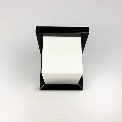 Фасадний чорний світильник квадратної форми 16х16 см Line.F OT 047 - фото 6