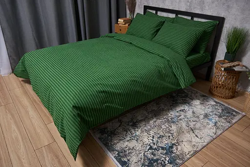 Комплект постельного белья Moon&Star Бязь Gold Люкс Juniper King Size 220x240 наволочки 2х50х70 - фото 1