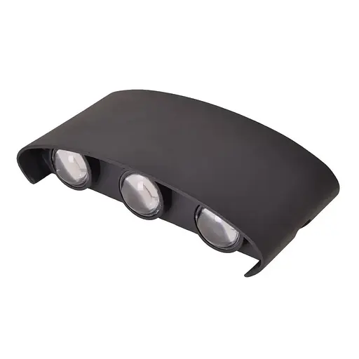 Подсветка Brille LED фасадная IP65 AL-264/6х1W BK