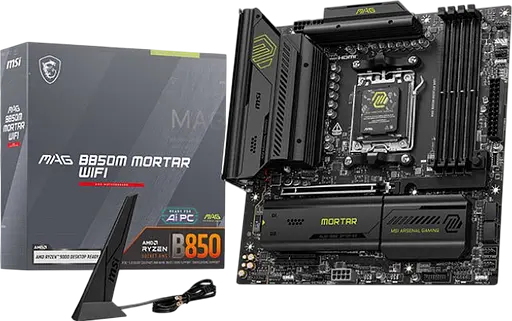 Материнская плата MSI MAG B850M Mortar WiFi Socket AM5