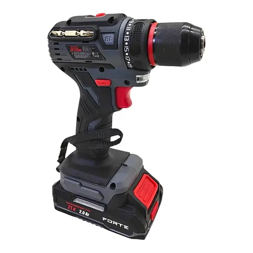 Шуруповерт аккумуляторный Forte CDR-21PROMOE (148237) - фото 2