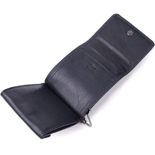 Вертикальный мужской зажим из зернистой натуральной кожи Tony Perotti 8х10.5х1 см acs0032267 - фото 8